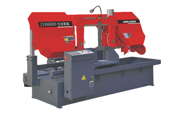 金沙GWK4250数控双柱卧式带锯床