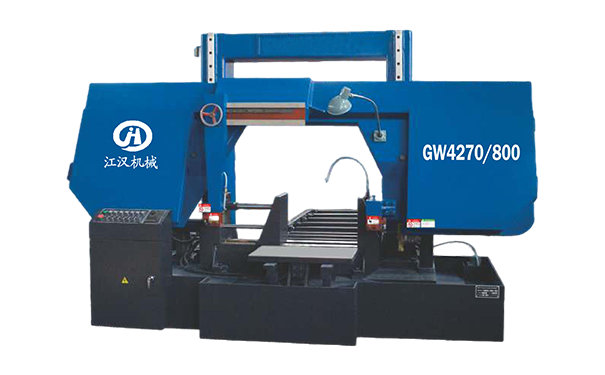 金沙GW4270/800双柱龙门卧式带锯床